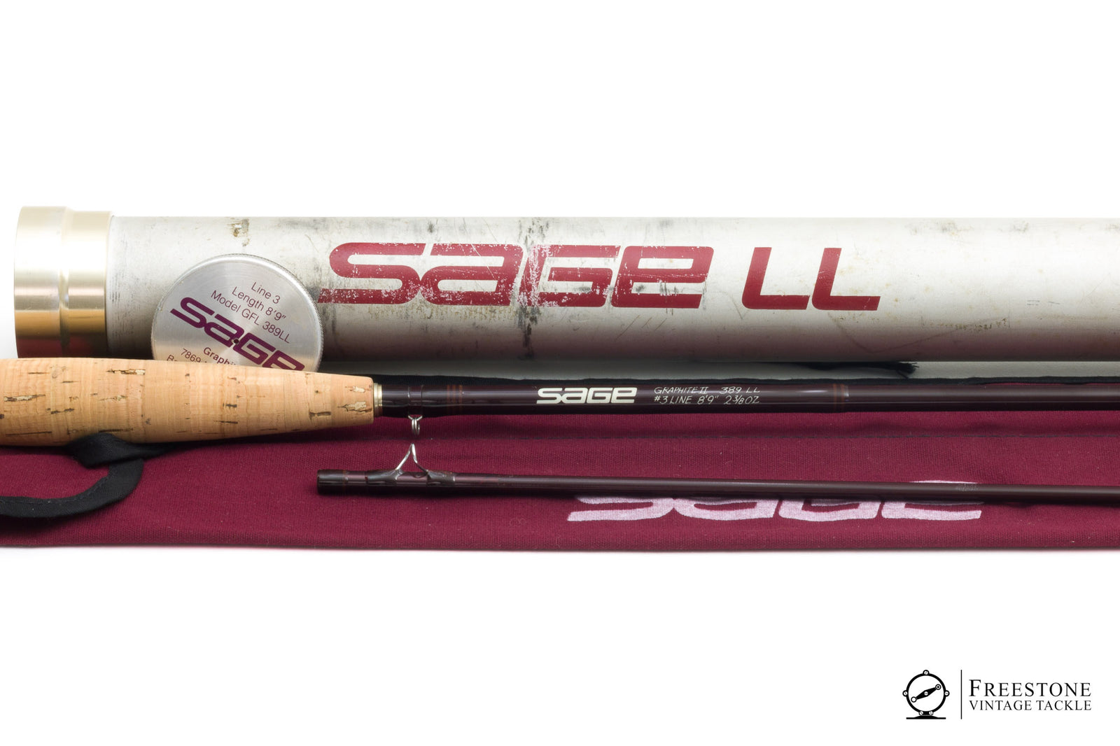 Sage - GFL 389LL - 8'9" 3wt, 2-pc Graphite Rod