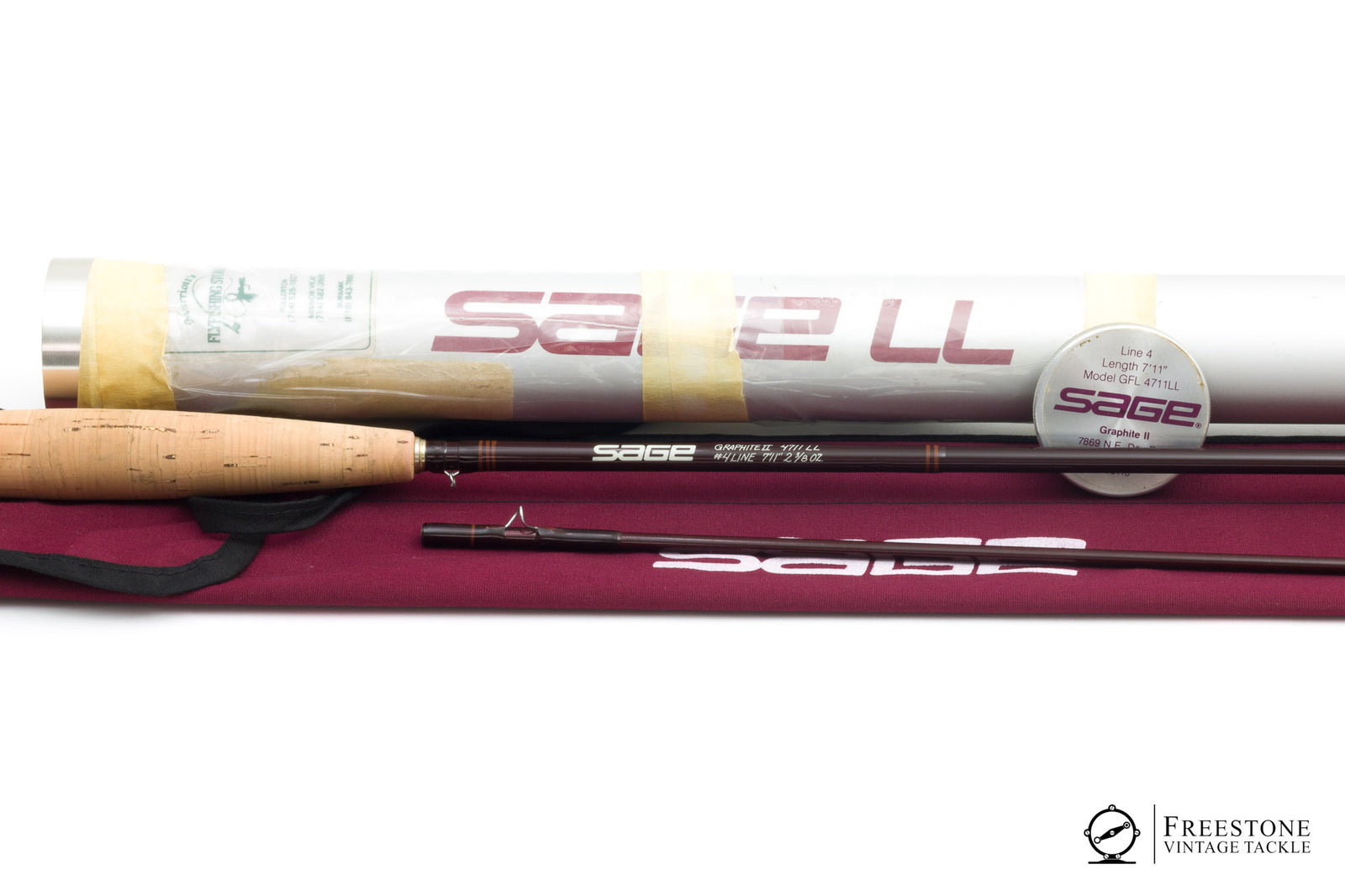 Sage - GFL 4711LL - 7'11" 4wt, 2-pc Graphite Rod