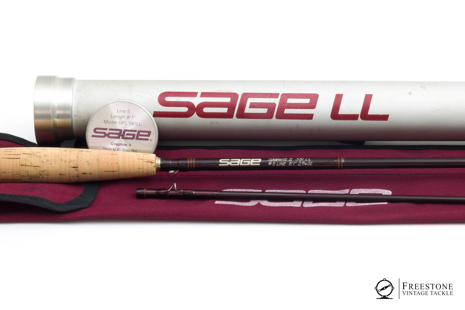 Sage - GFL 581LL - 8'1" 5wt, 2-pc Graphite Rod