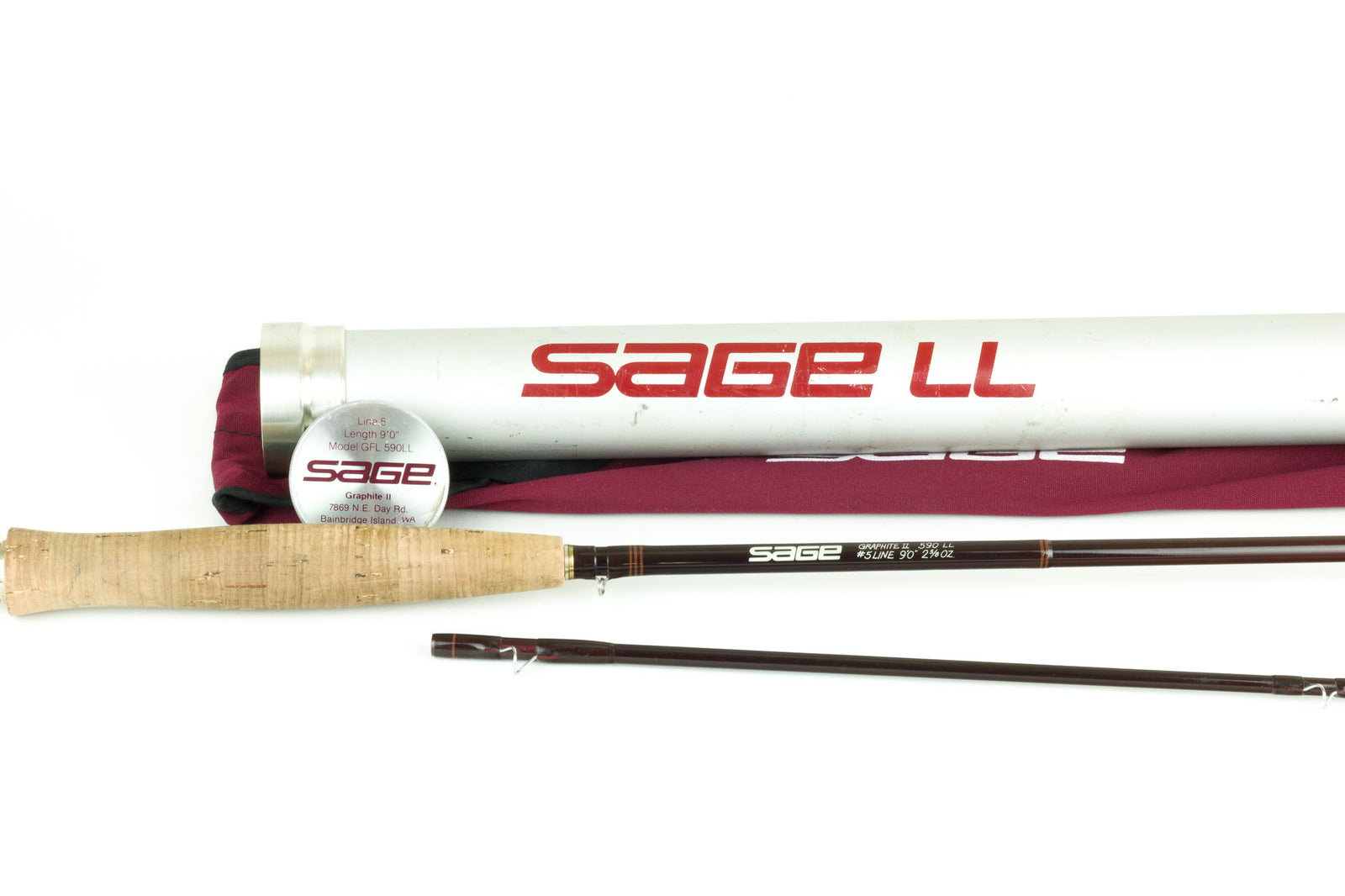 Sage - LL 590 - 9' 5wt, 2 piece Graphite Fly Rod