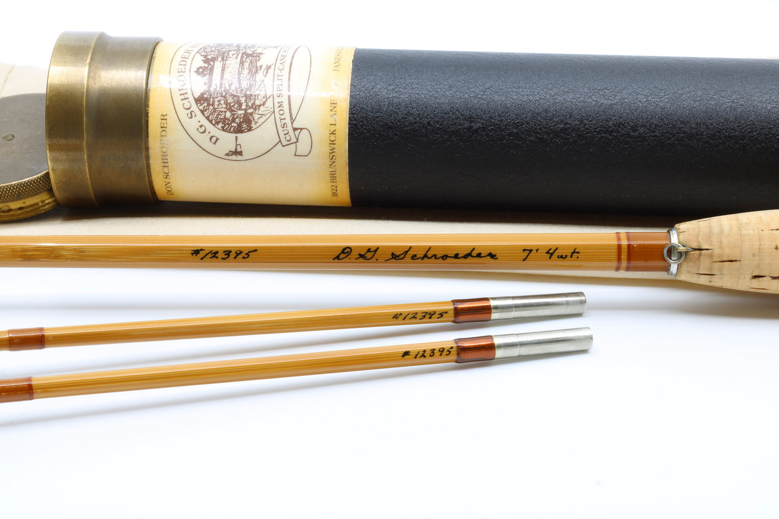 Schroeder, Don - 7' 4wt 2/2 Bamboo Fly Rod