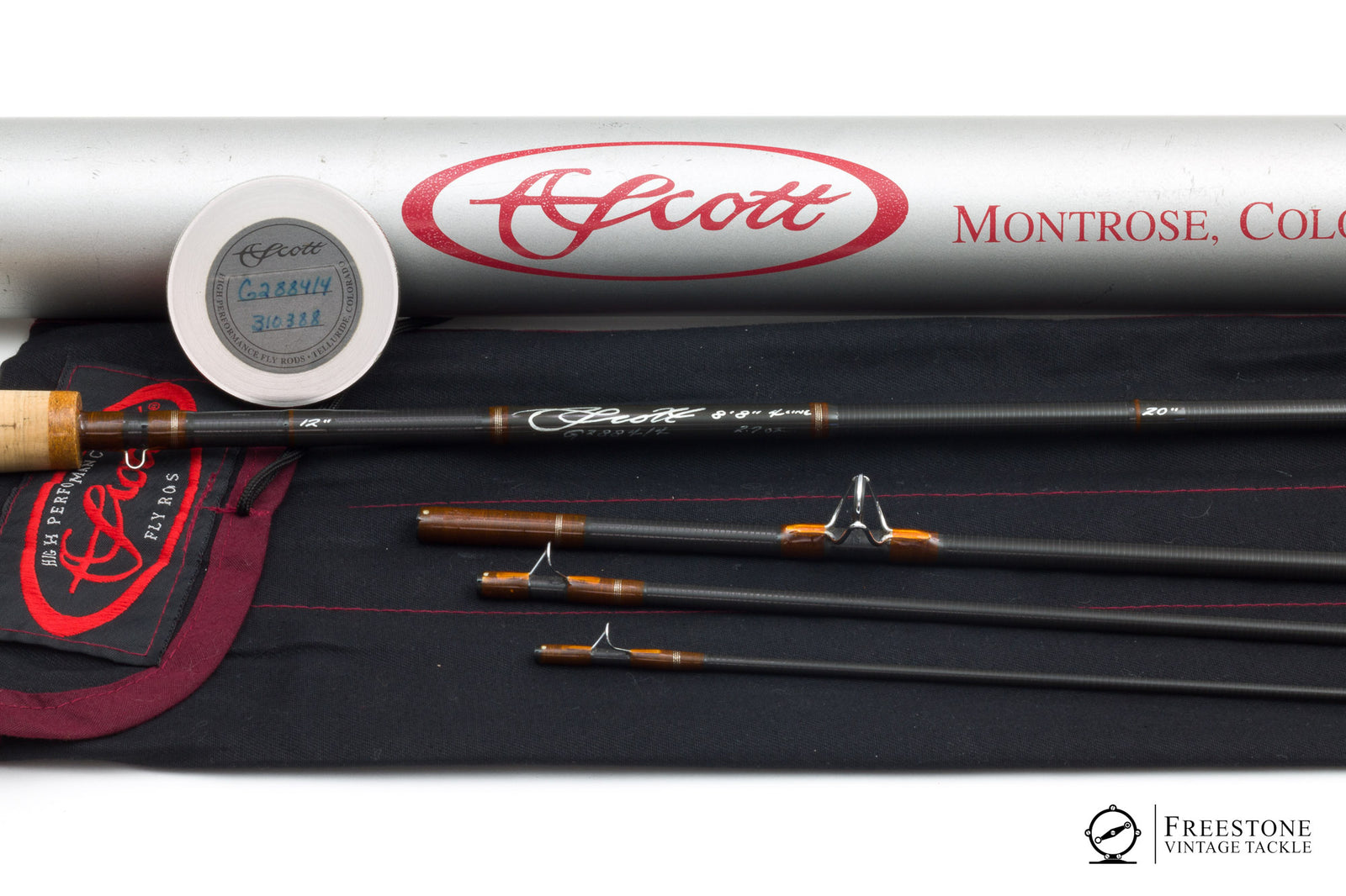 Scott Fly Rods - G2 884 - 8'8" 4wt, 4-pc Graphite Rod