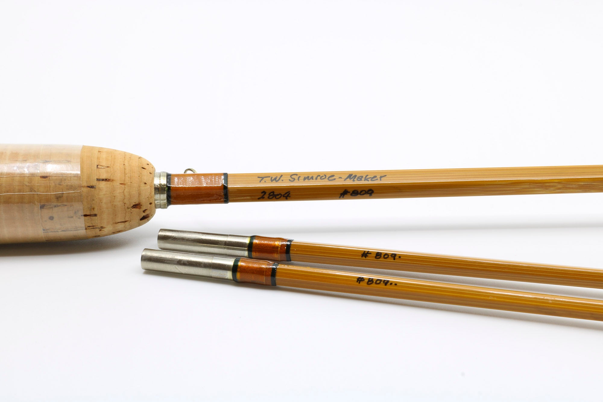 bamboo fly fishing rod makers Simroe, Ted – 8' 4wt Bamboo Rod