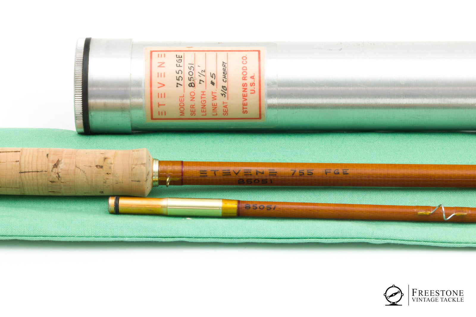 Stevens, Brad - 7'6" 2-pc 5wt Fiberglass Rod