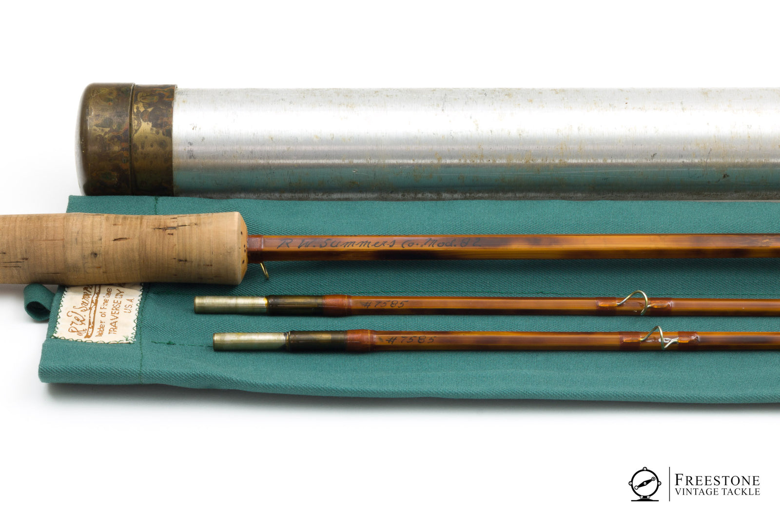 Summers, R.W. - Model 82, 8'2" 2/2 7wt Bamboo Rod