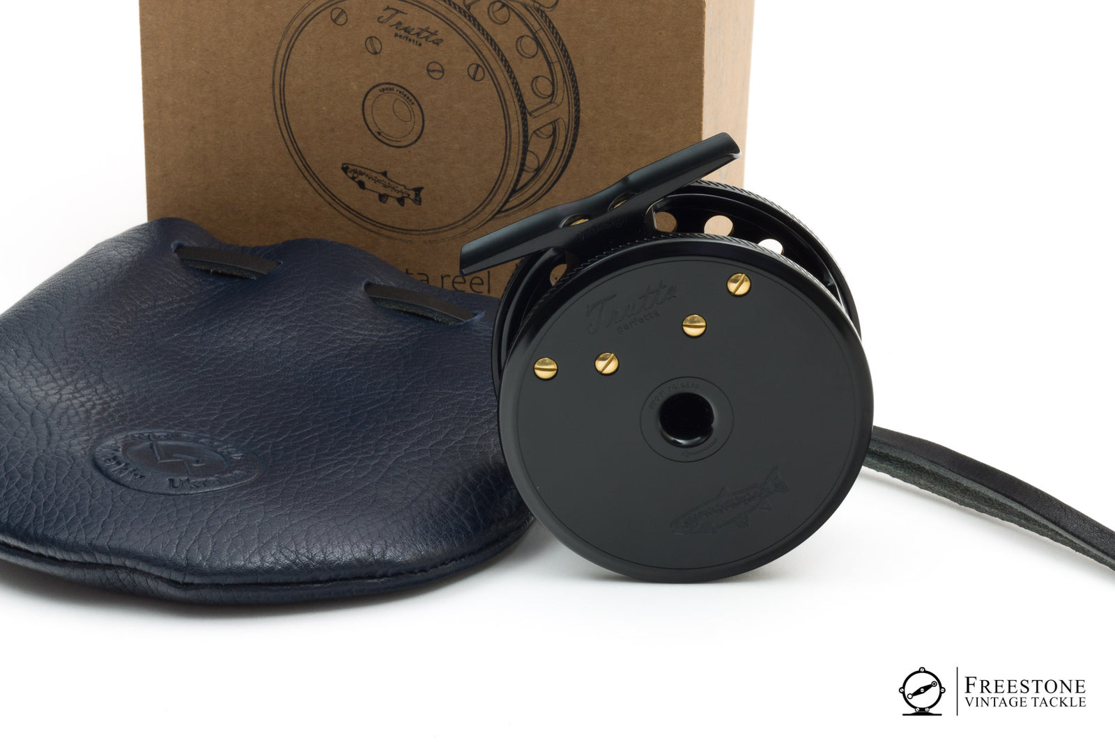 VR Reels - Trutta Perfetta 3" Aluminum Fly Reel - All Black