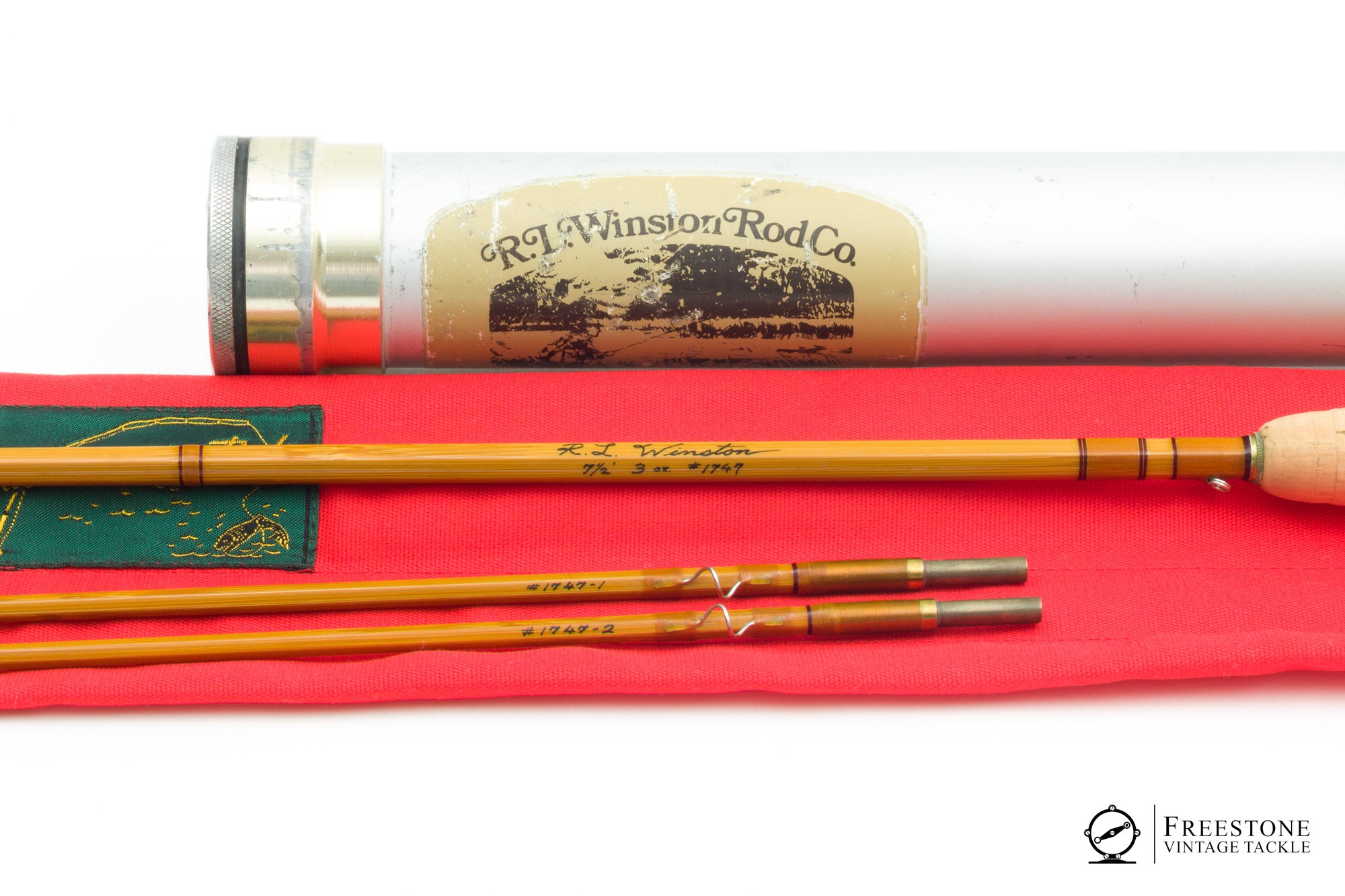 Winston - 7'6" 2/2, 3 1/2oz (5wt) Bamboo Rod