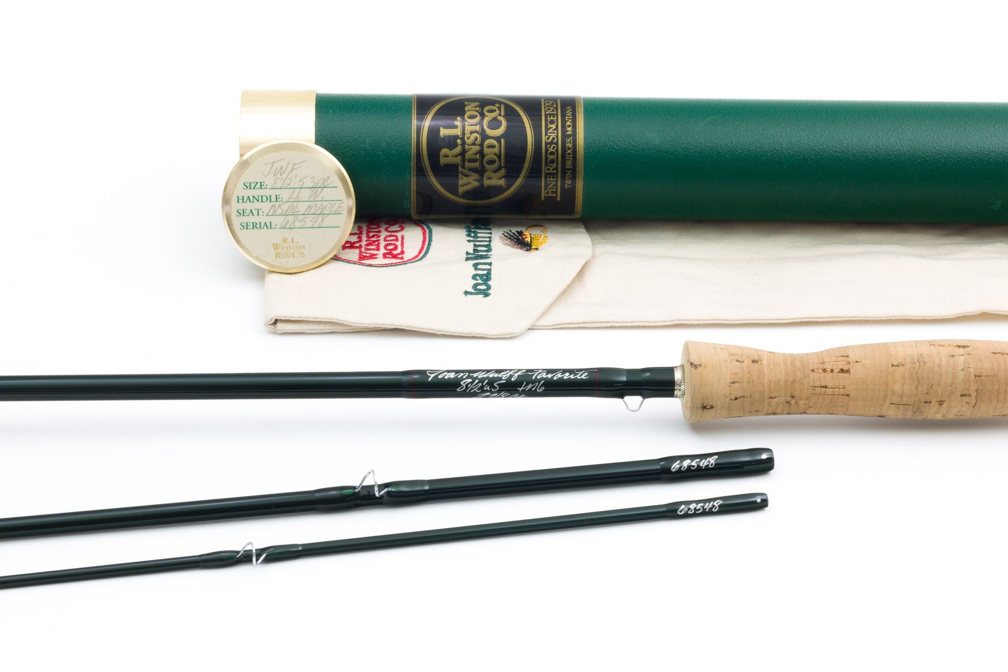 Winston - IM6, 8'6" 3-piece 5wt  "Joan Wulff Favorite" Graphite Rod