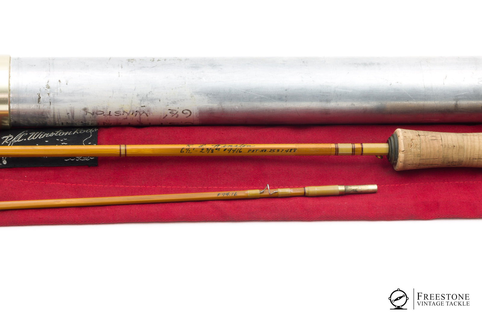 Winston, R.L. - 6'6" 2/1, 2 3/8oz "Leetle Feller" 3wt Bamboo Rod