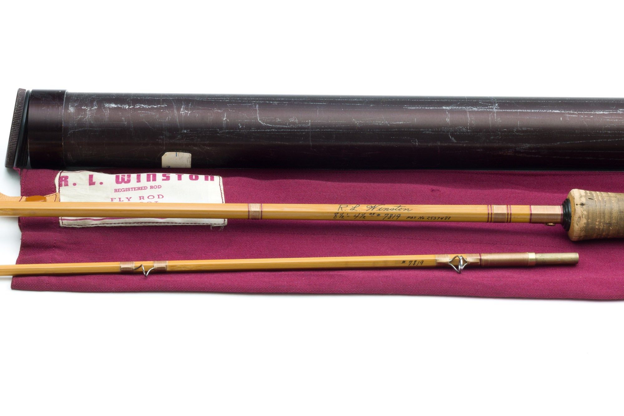 Winston, R. L. - 8'6" 2/1 4 1/2oz (6wt) Bamboo Fly Rod