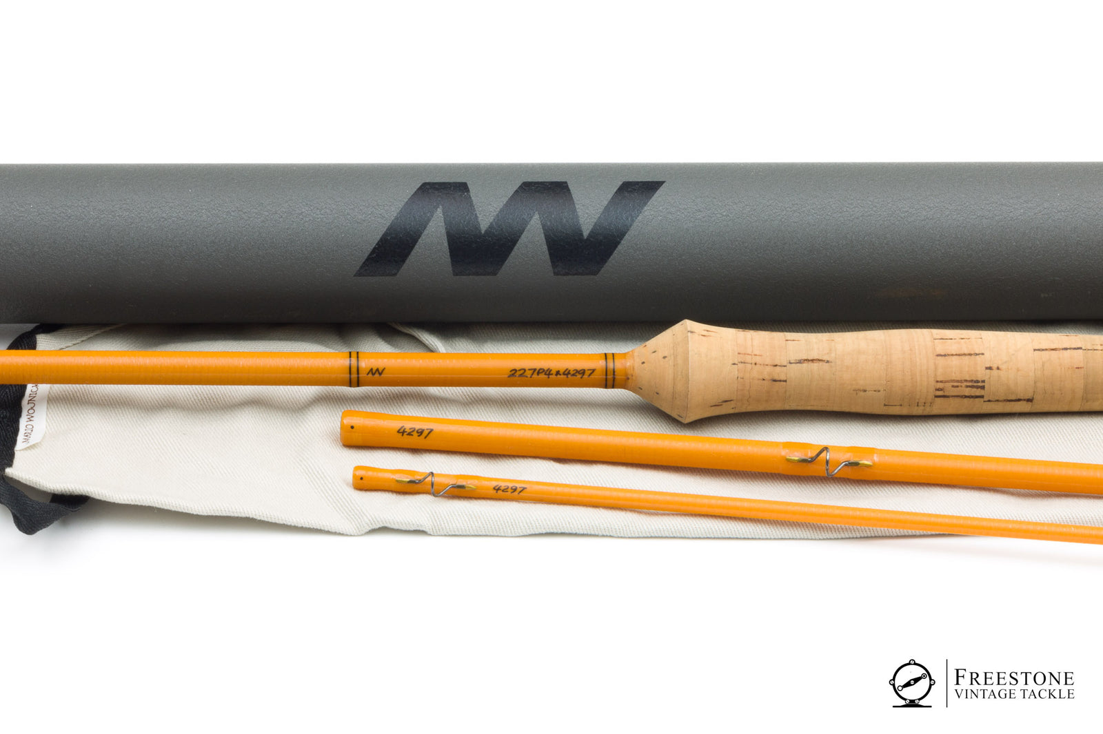 Wojnicki, Mario - Model 227P4, 7'6" 3-pc 4wt Fiberglass Rod