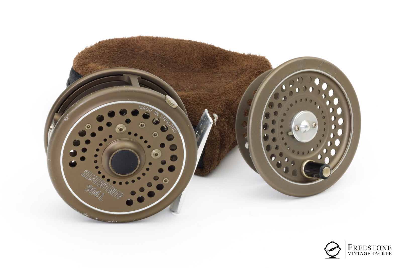 Sage / Hardy - 504L Fly Reel w/ Spare Spool - Made By Hardy